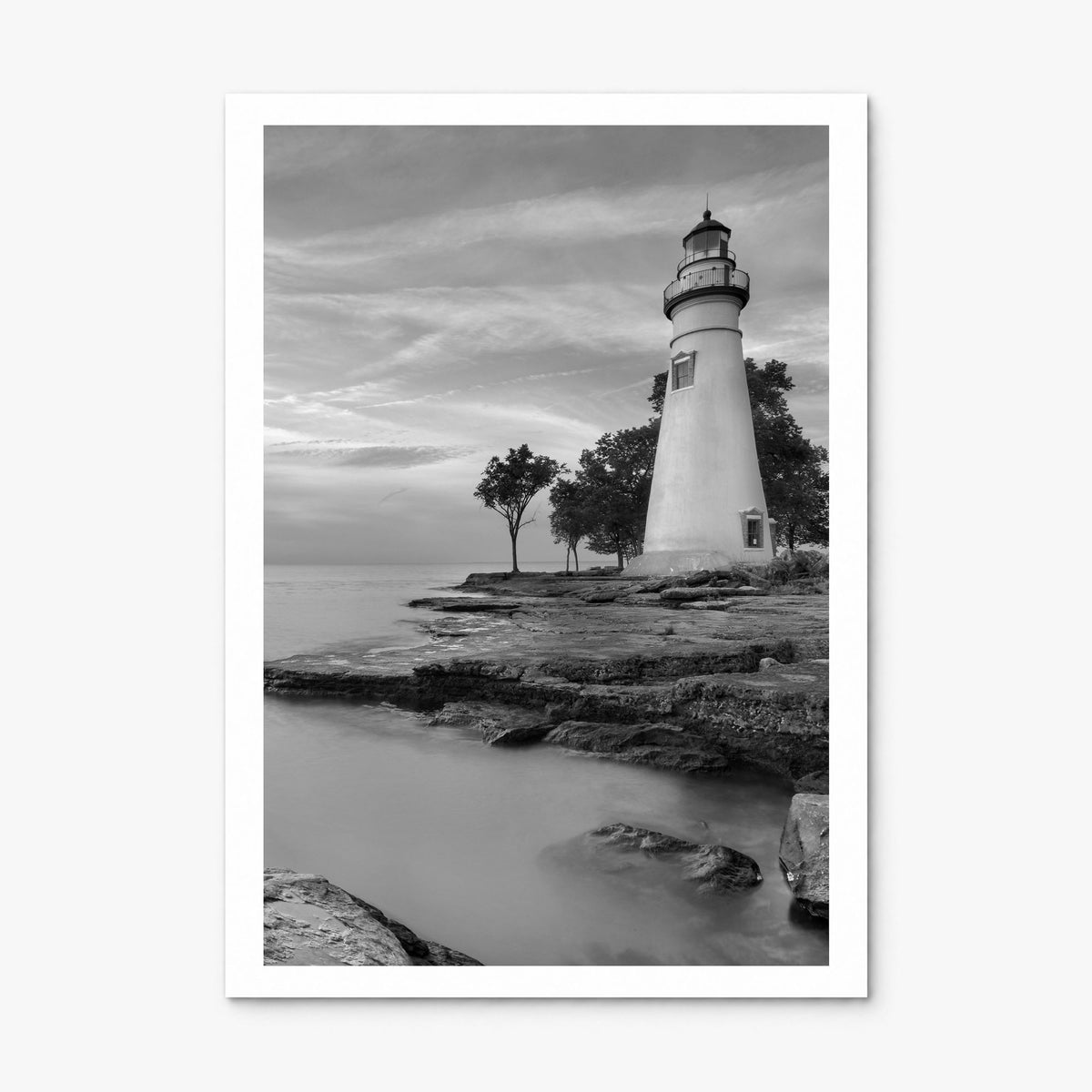 Ohio Photo Poster, print only (unframed), white border