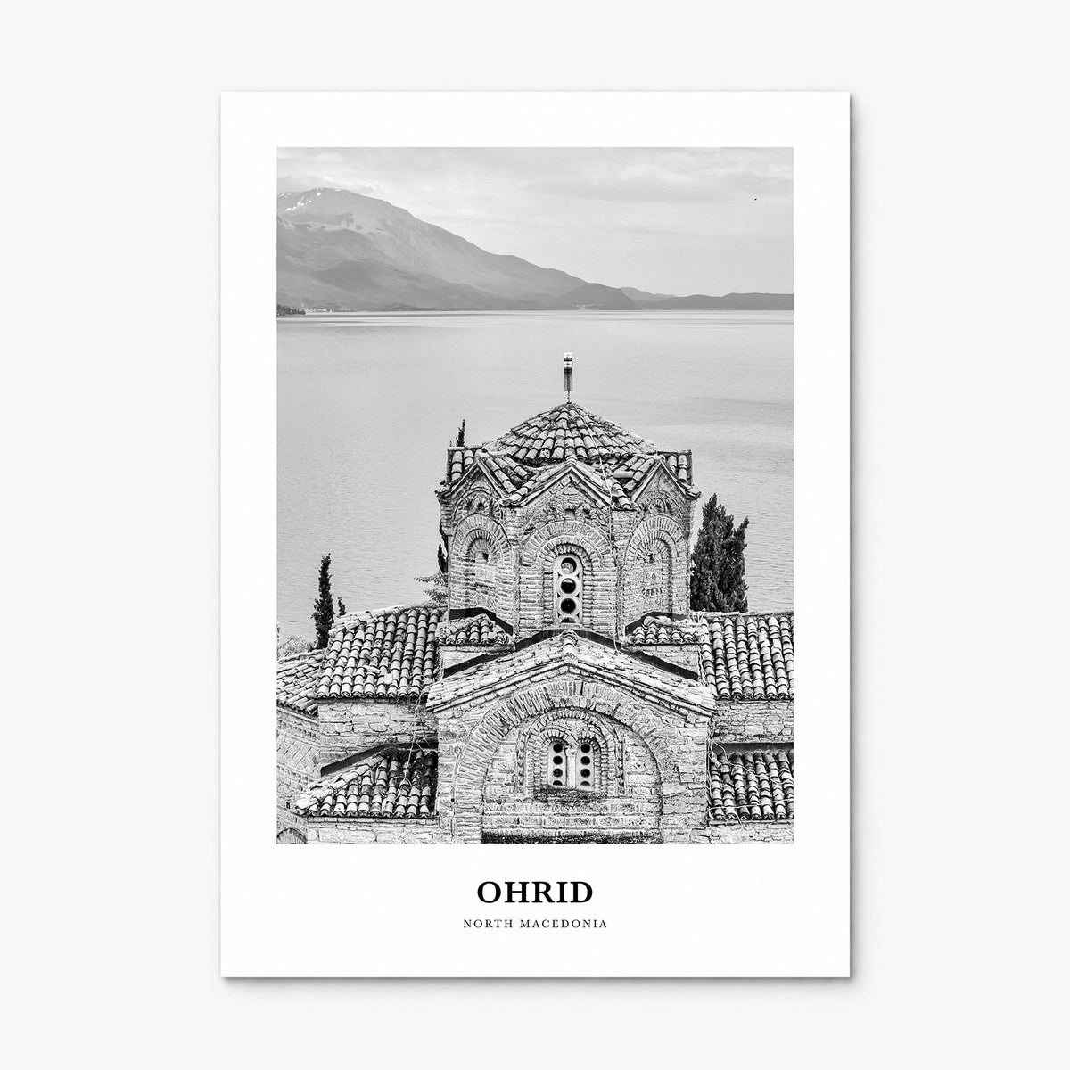 Ohrid Classic Poster, print only (unframed)