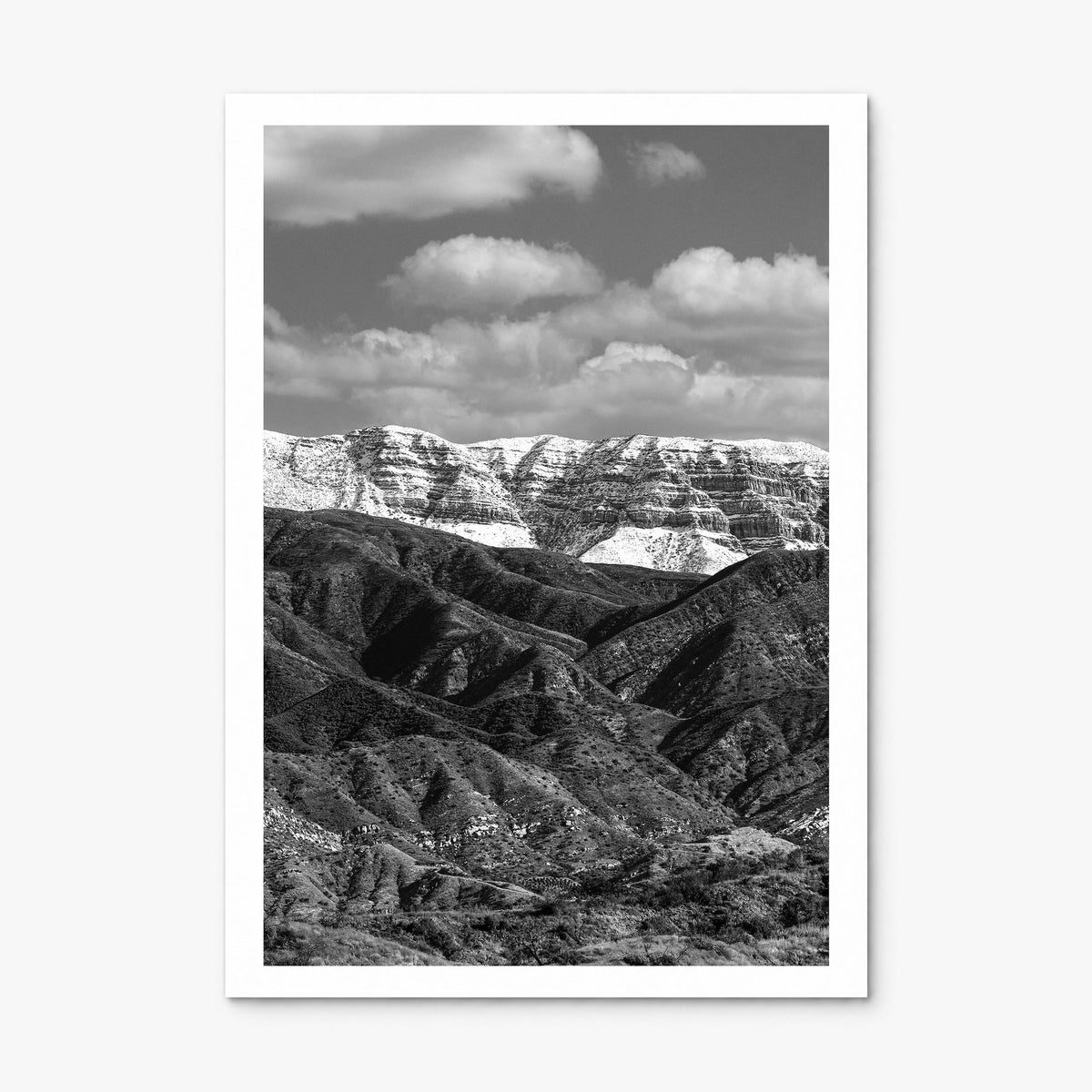 Ojai Photo Poster, print only (unframed), white border