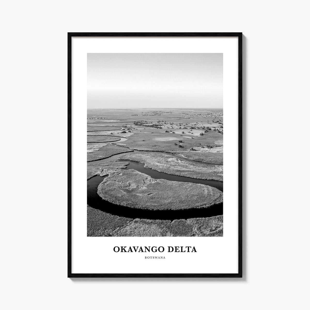 Okavango Delta Classic Poster
