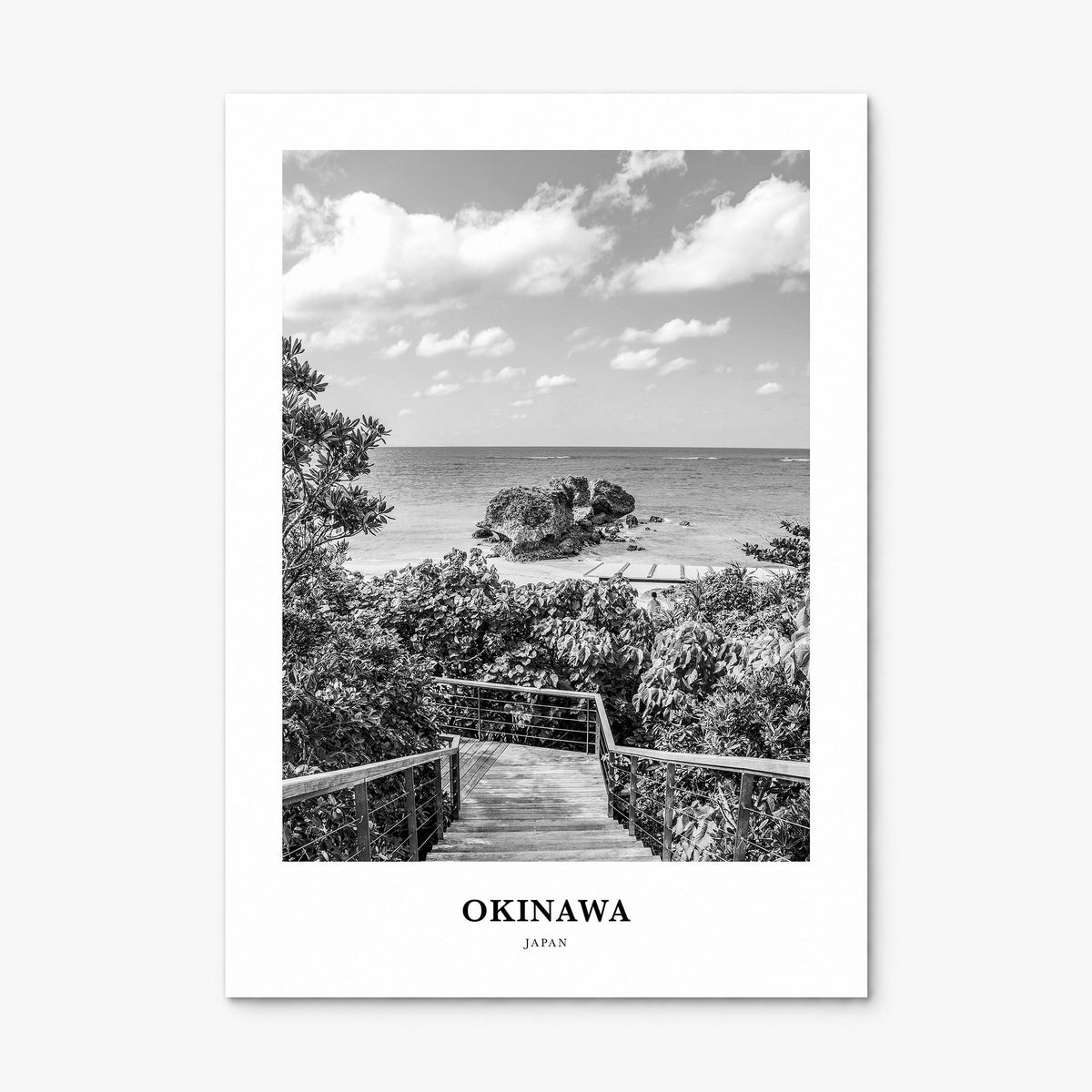 Okinawa Classic Poster, print only (unframed)