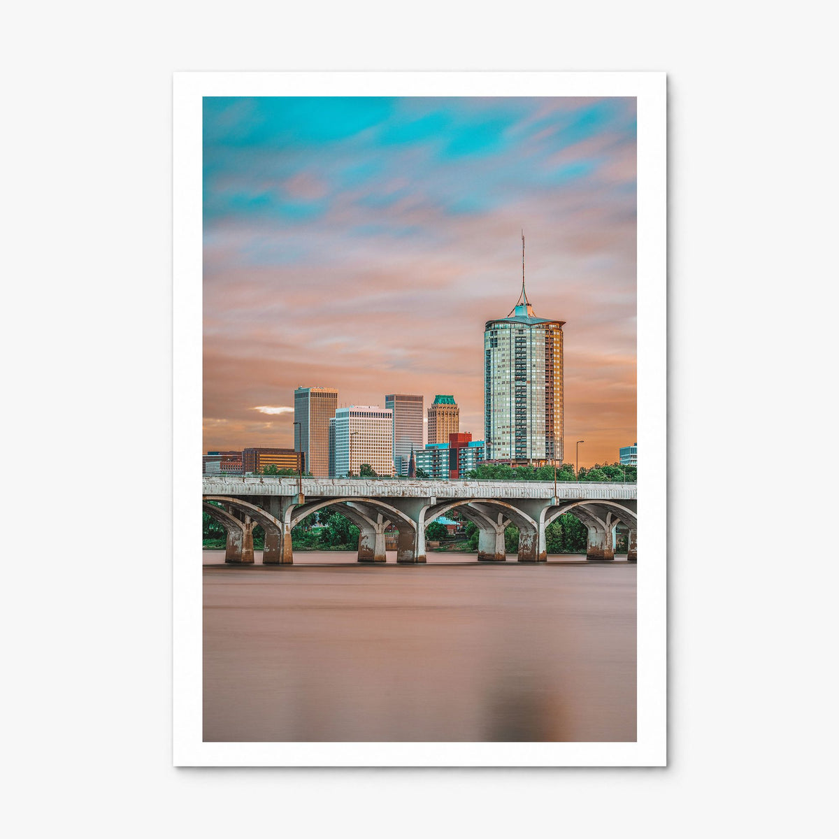 Oklahoma Photo No 2 Poster, print only (unframed), white border
