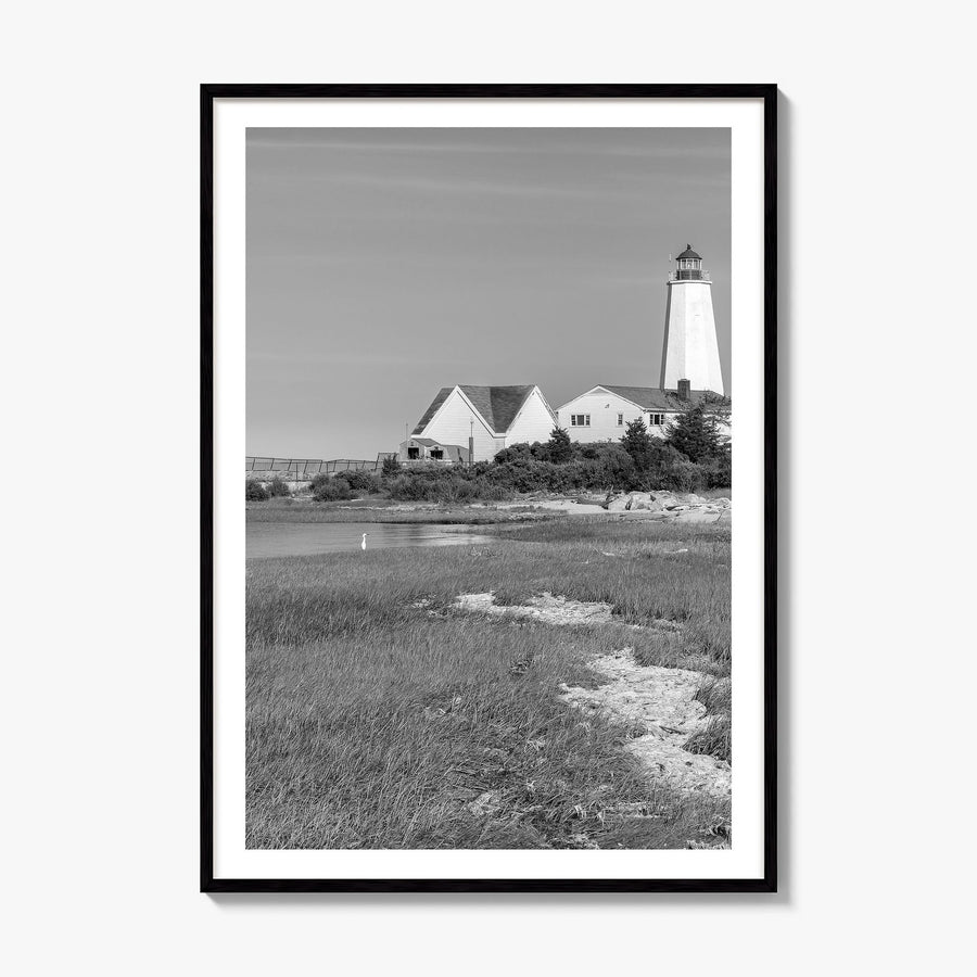 Old Saybrook Photo Poster, framed poster mockup, white border
