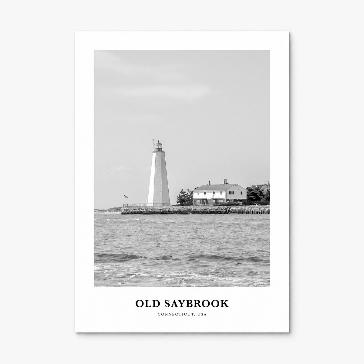 Old Saybrook Classic Poster, print only (unframed)