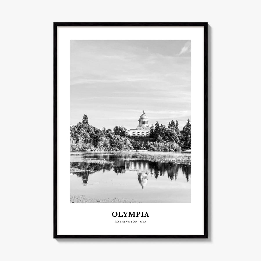 Olympia Classic No 2 Poster, framed poster mockup