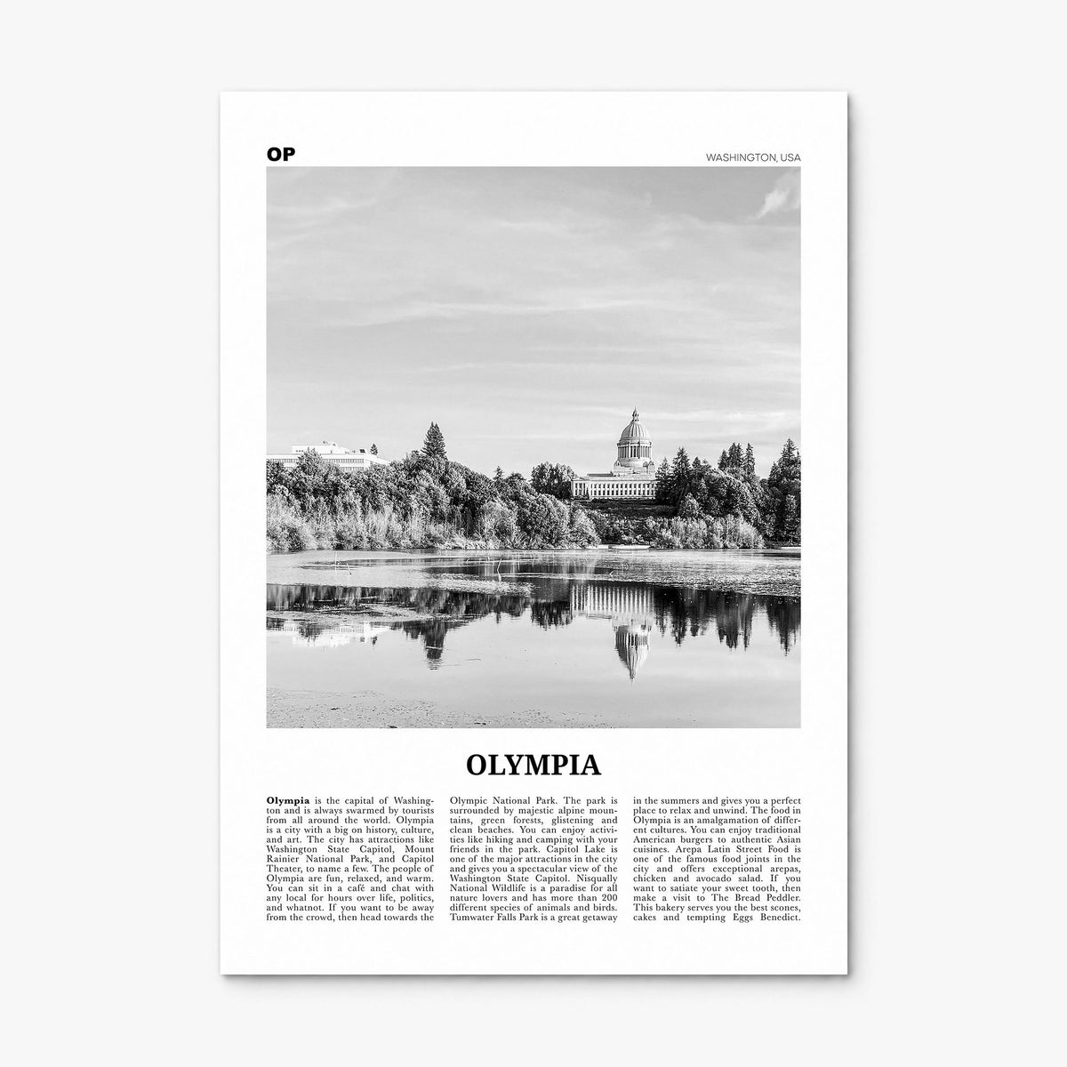 Olympia Newspaper No 2 Poster, print only (unframed)