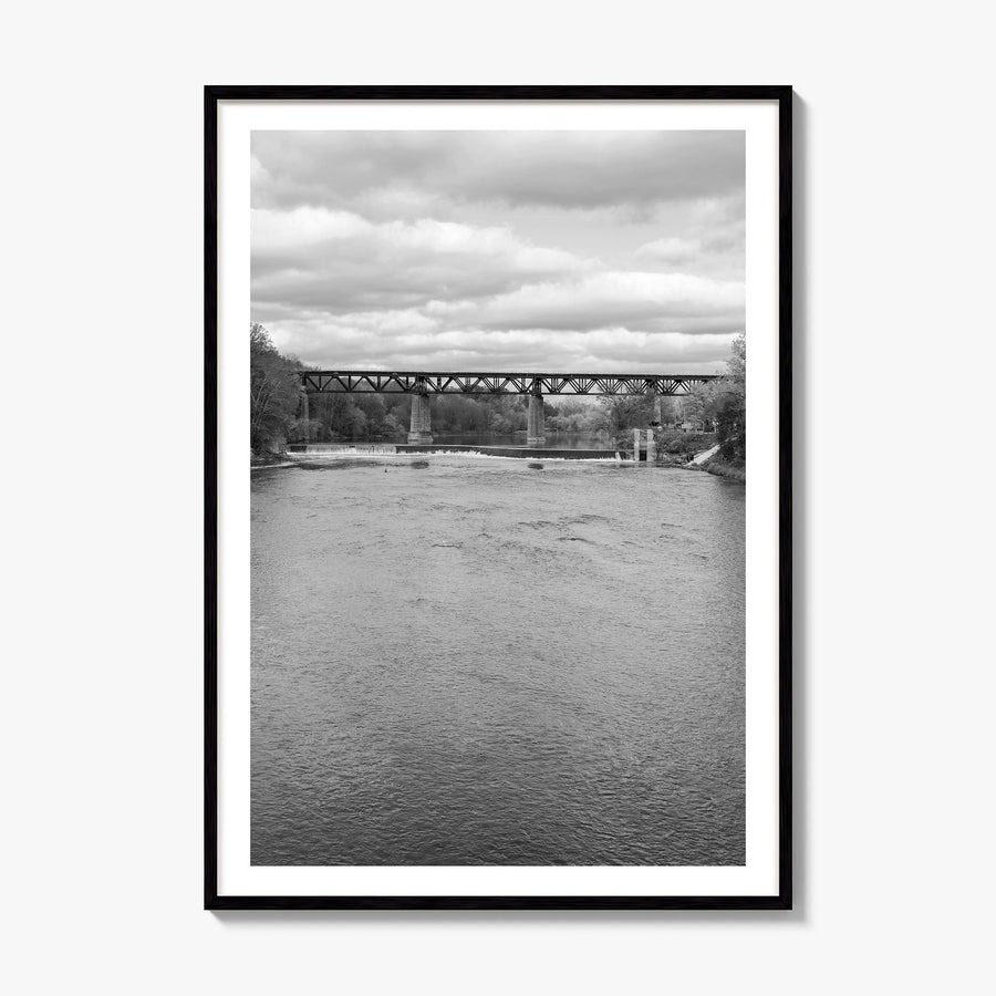Ontario Photo Poster, framed poster mockup, white border
