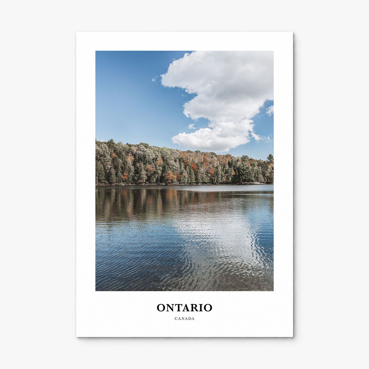 Ontario Classic Poster, print only (unframed)