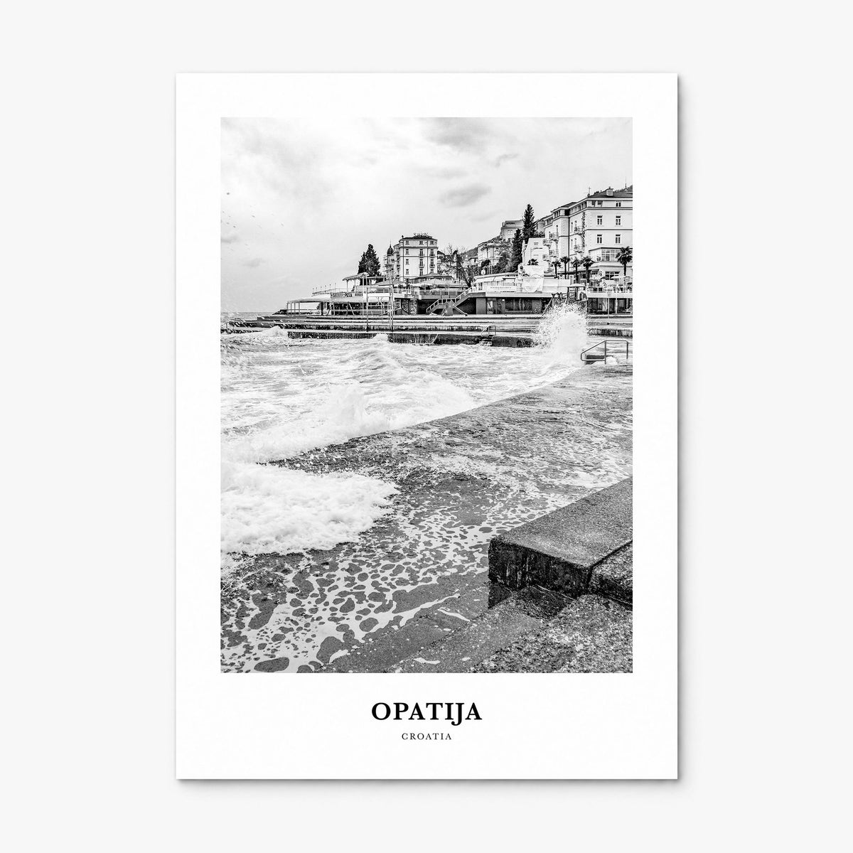 Opatija Classic Poster, print only (unframed)