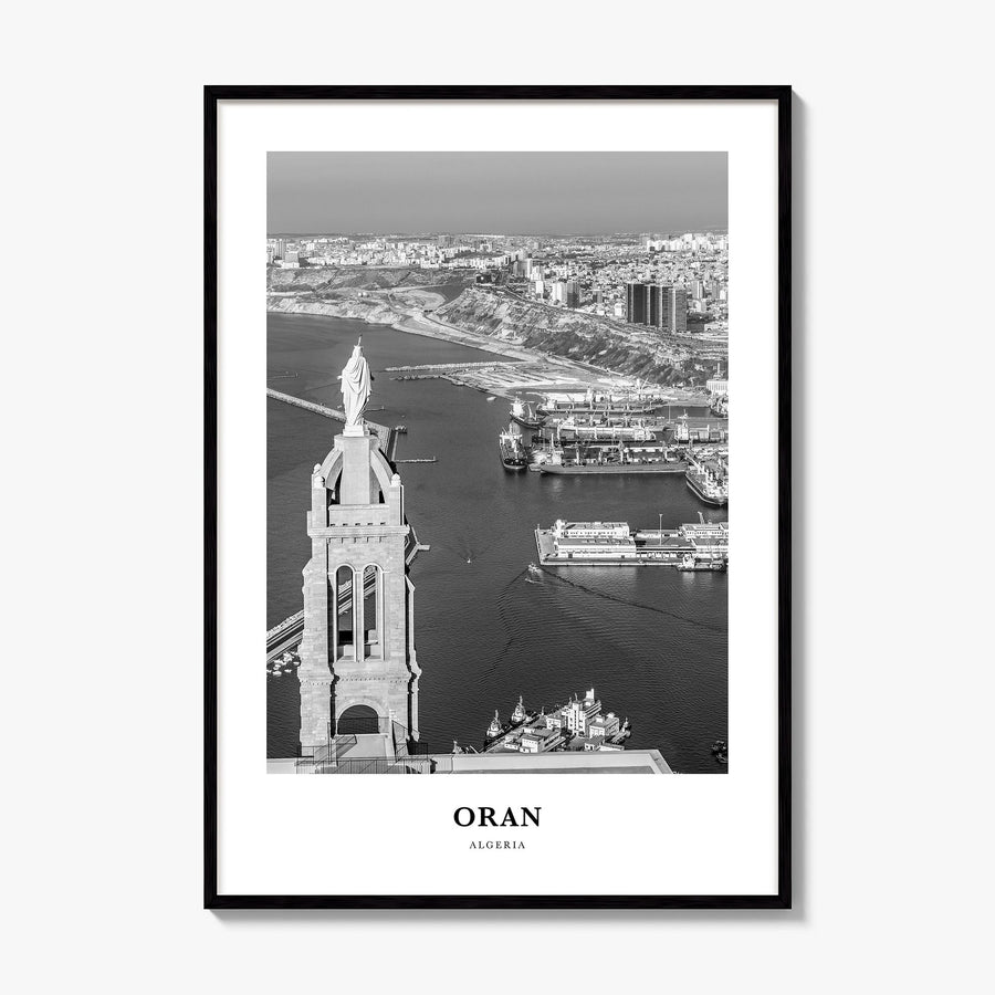 Oran Classic Poster, framed poster mockup