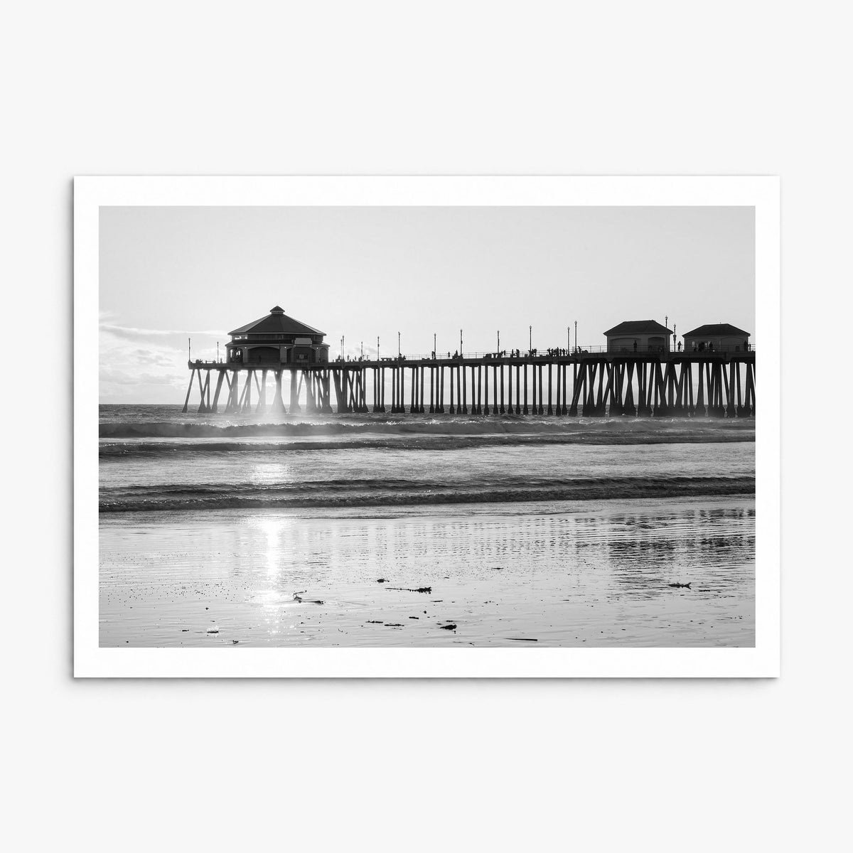 Orange County Photo Poster, print only (unframed), white border