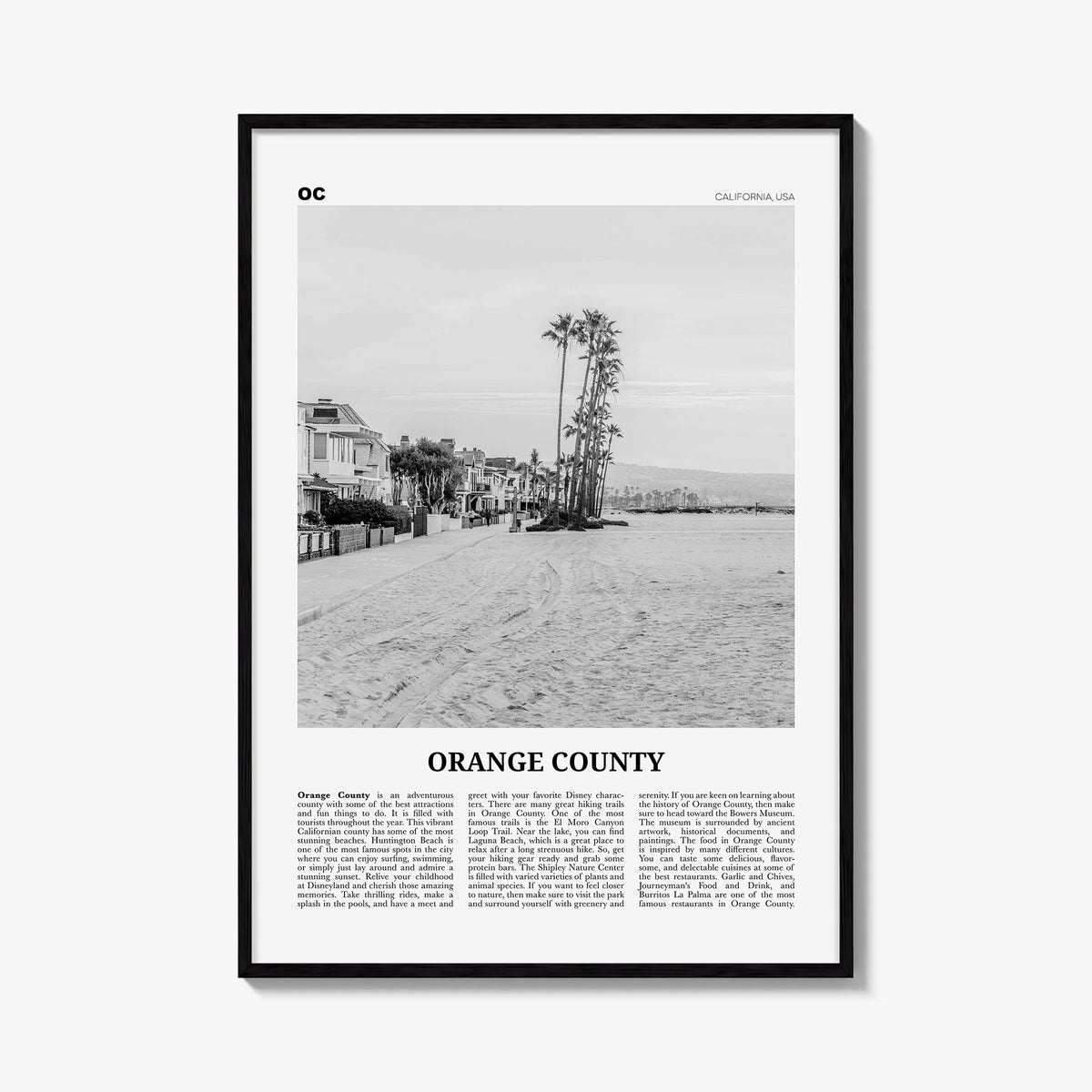 Orange County Newspaper No 4 Poster