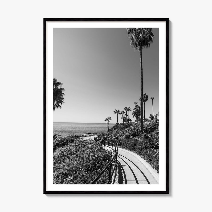 Orange County Photo No 1 Poster, framed poster mockup, white border