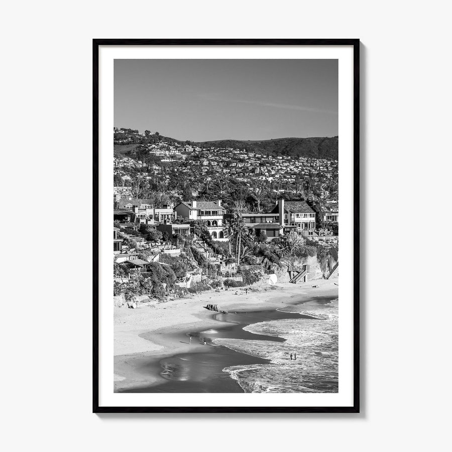 Orange County Photo No 2 Poster, framed poster mockup, white border