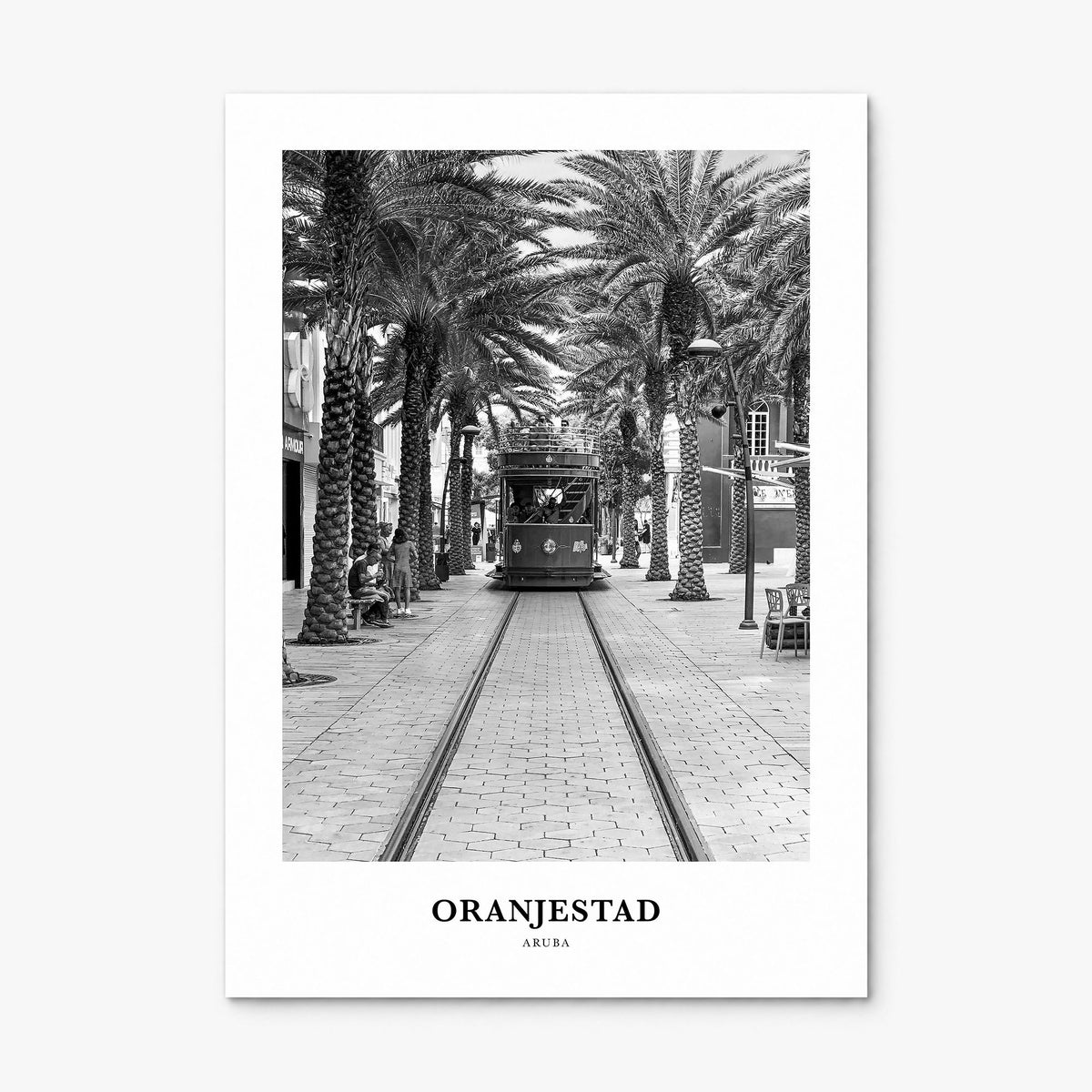 Oranjestad Classic Poster, print only (unframed)
