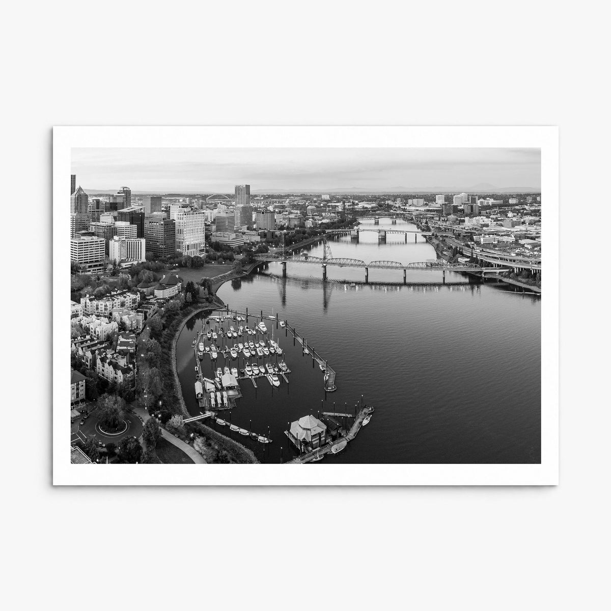 Oregon Photo Poster, print only (unframed), white border