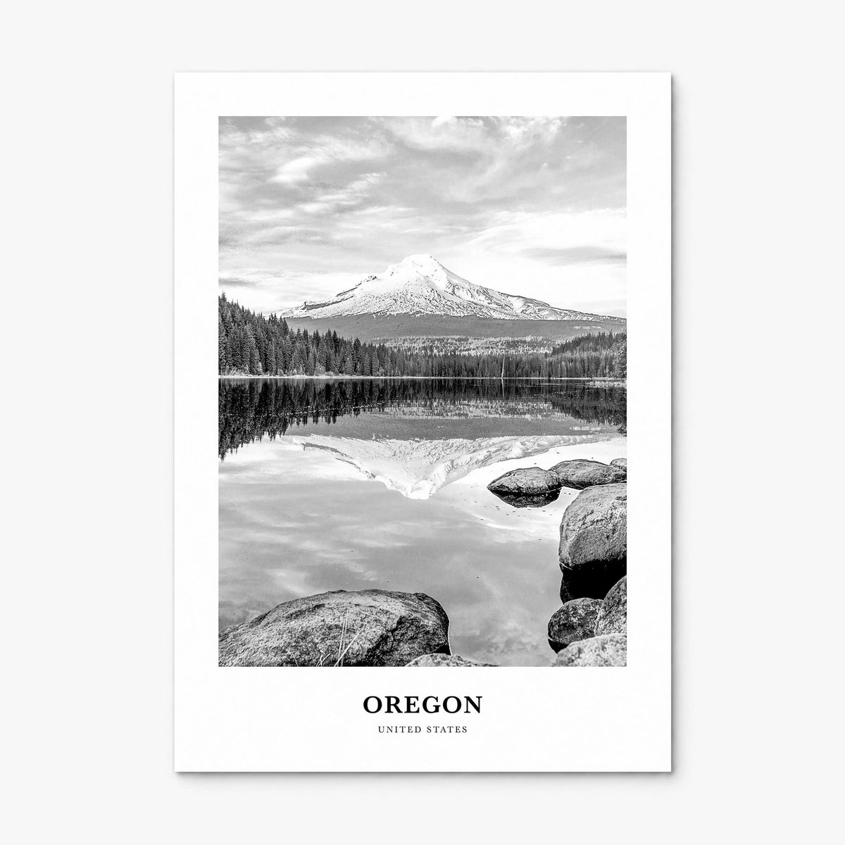 Oregon Classic No 2 Poster, print only (unframed)