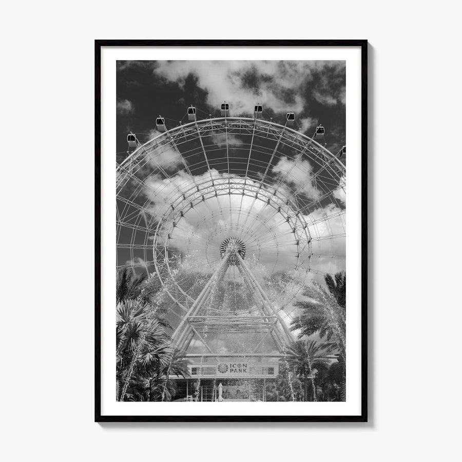 Orlando Photo No 2 Poster, framed poster mockup, white border
