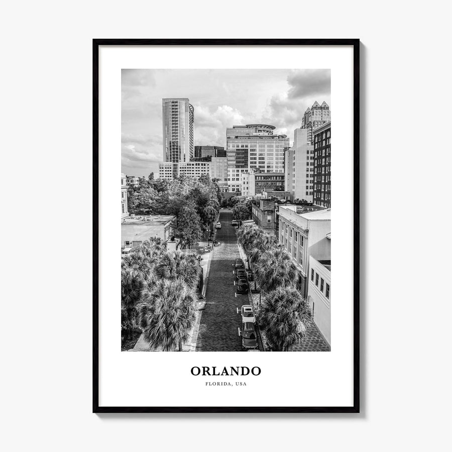 Orlando Classic No 1 Poster, framed poster mockup