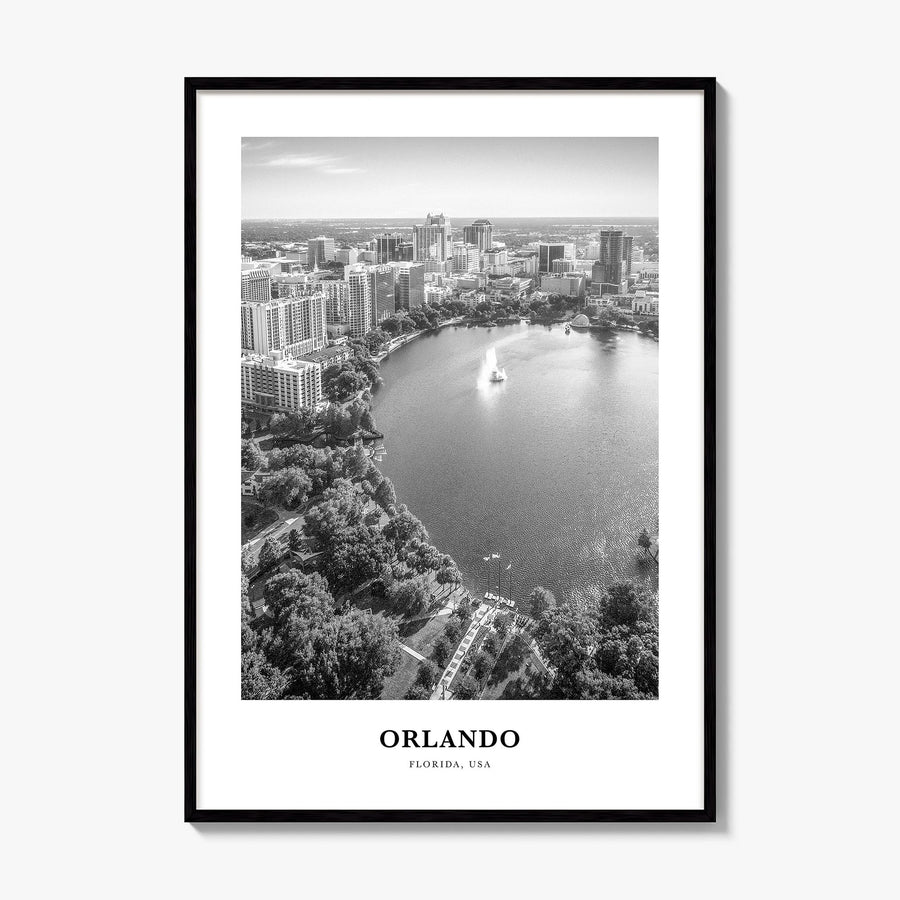 Orlando Classic No 3 Poster, framed poster mockup