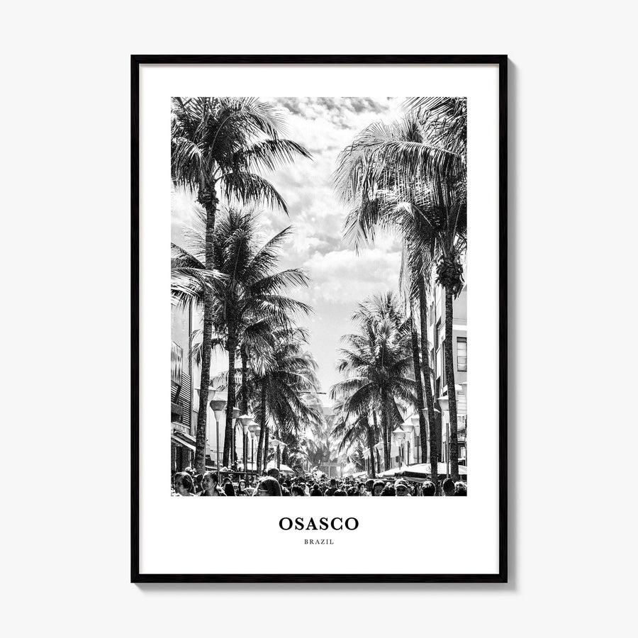 Osasco Classic Poster, framed poster mockup