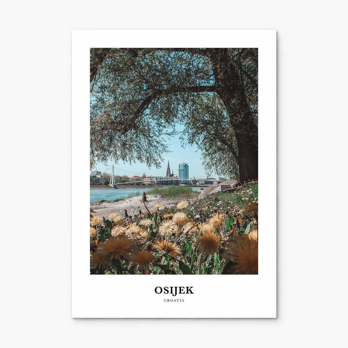 Osijek Classic Poster, print only (unframed)