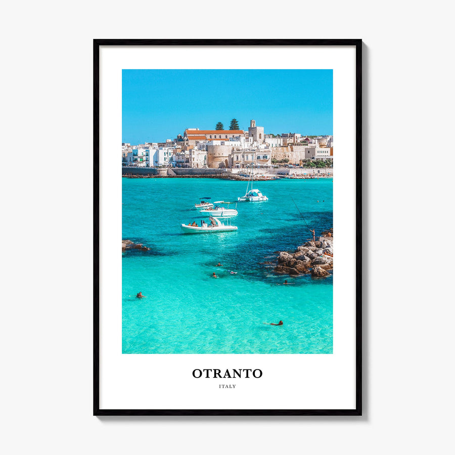 Otranto Classic Poster, framed poster mockup