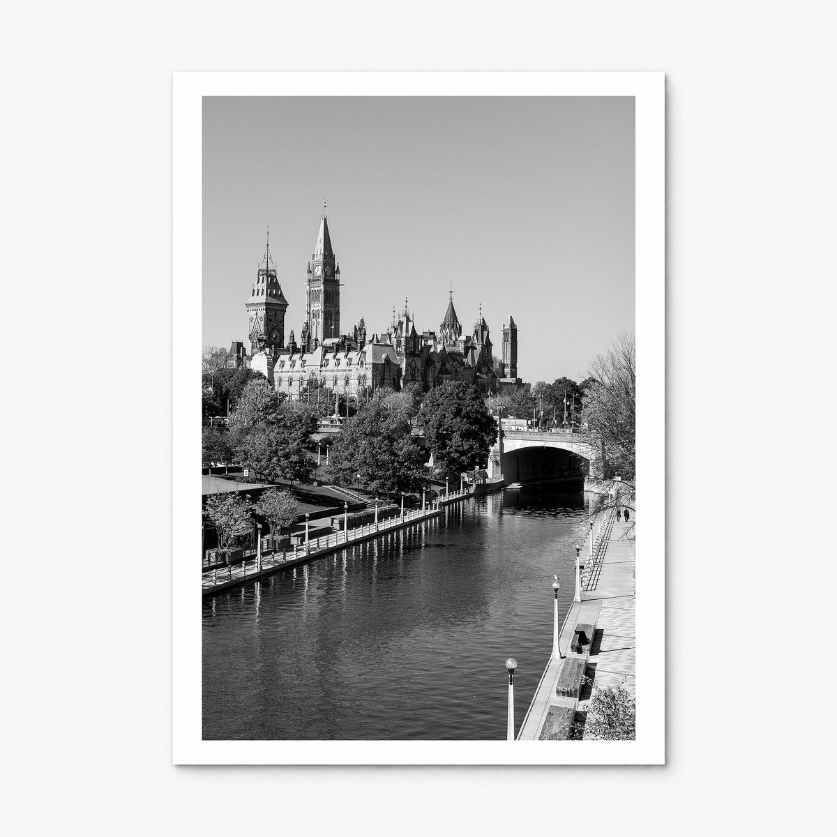 Ottawa Photo Poster, print only (unframed), white border