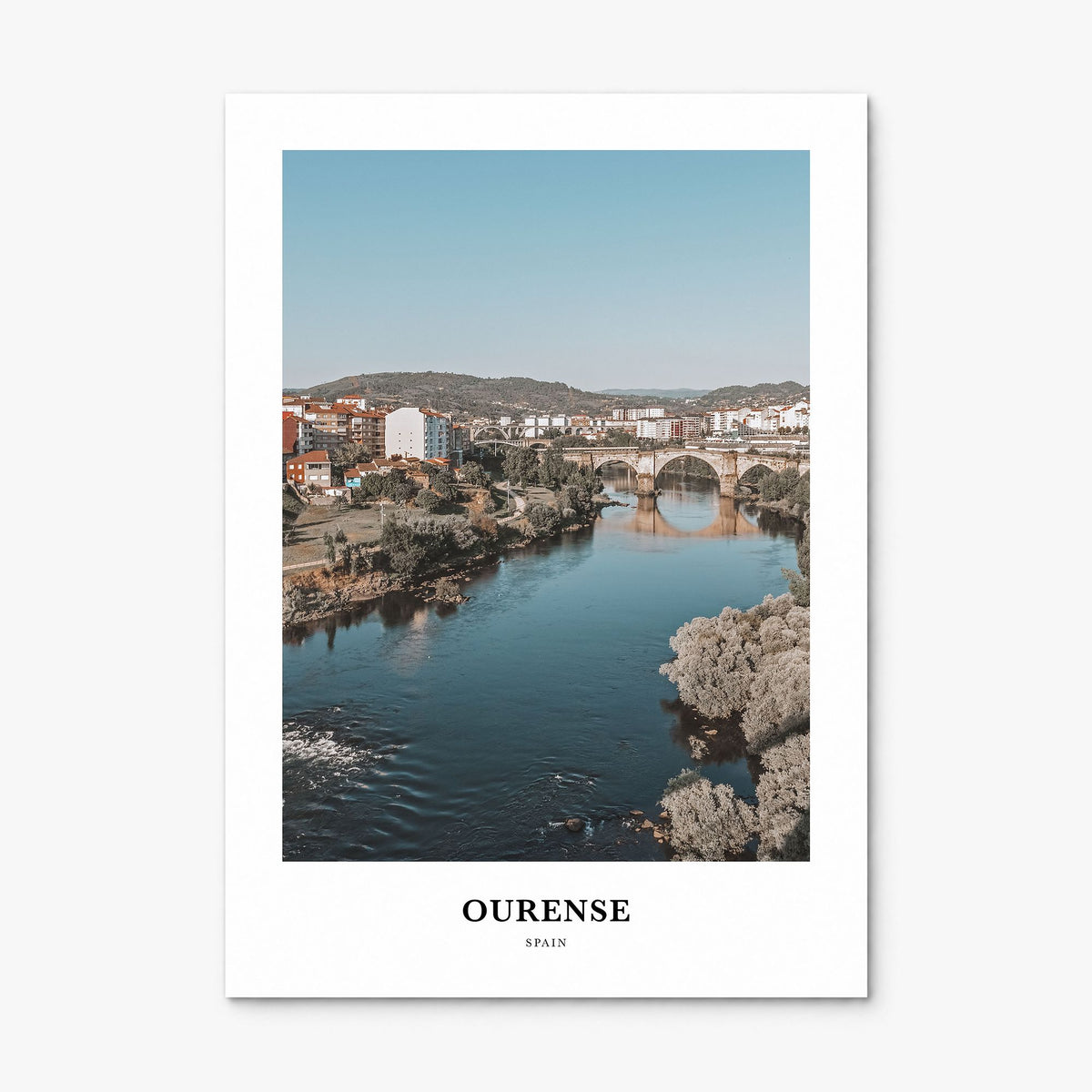 Ourense Classic Poster, print only (unframed)