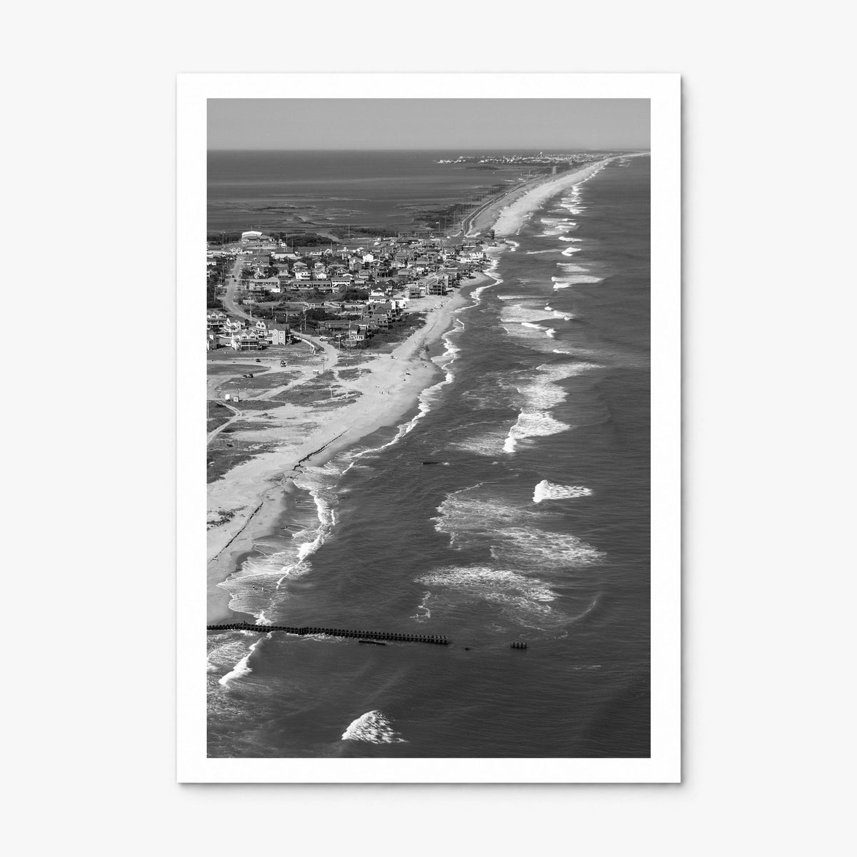 Outer Banks Photo Poster, print only (unframed), white border