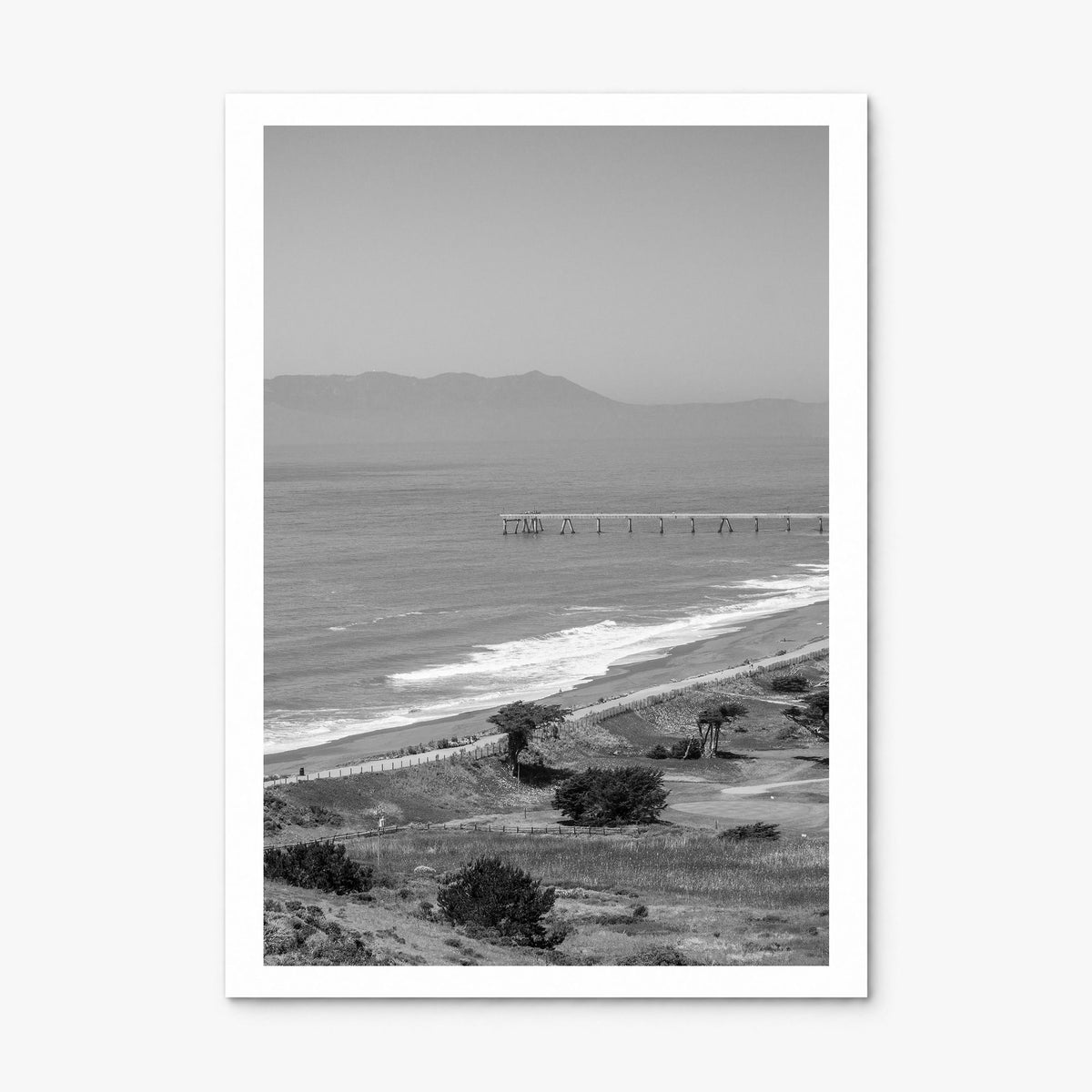 Pacifica Photo Poster, print only (unframed), white border