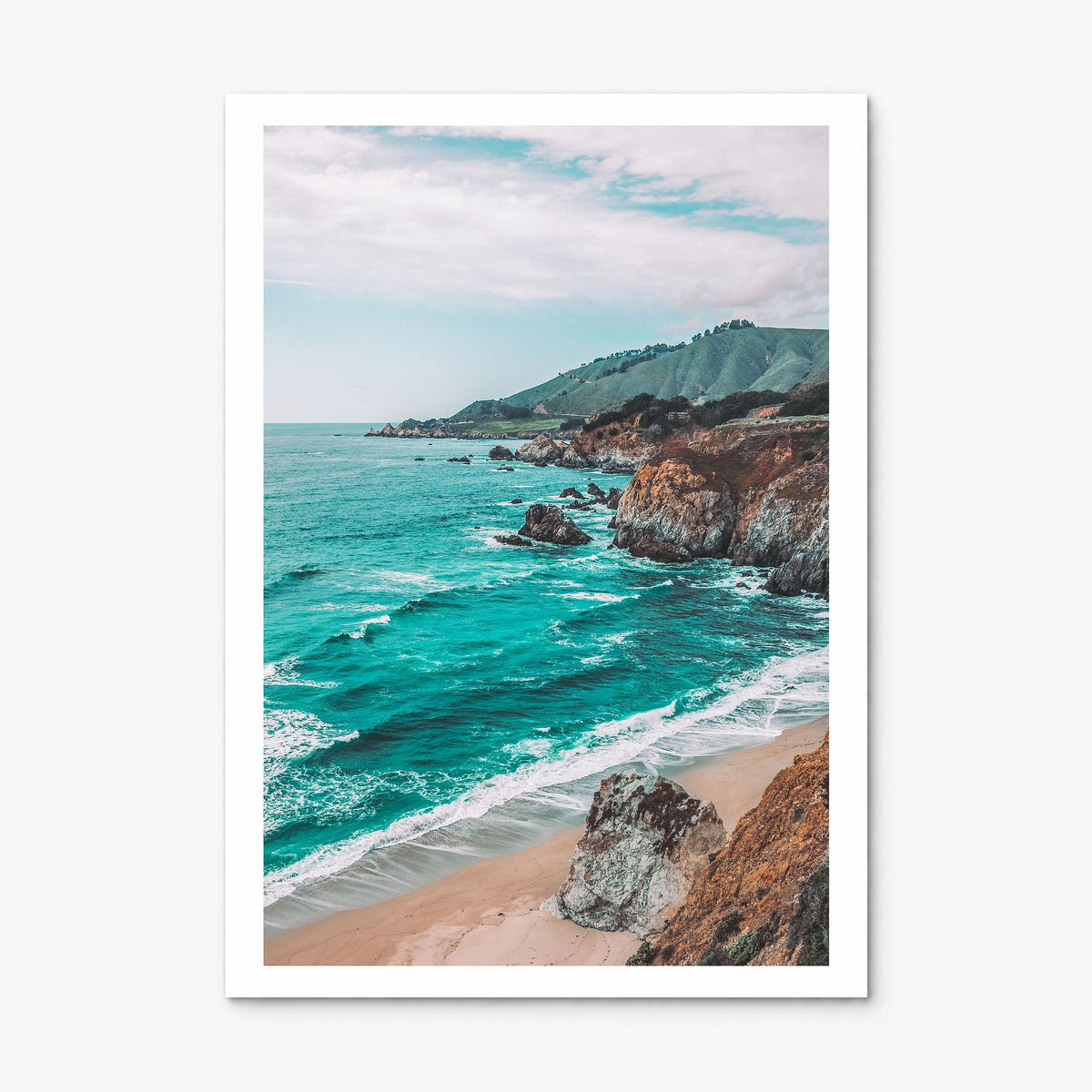 Pacifica Photo Poster, print only (unframed), white border