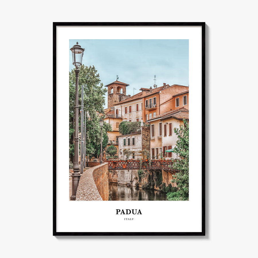 Padua Classic Poster, framed poster mockup