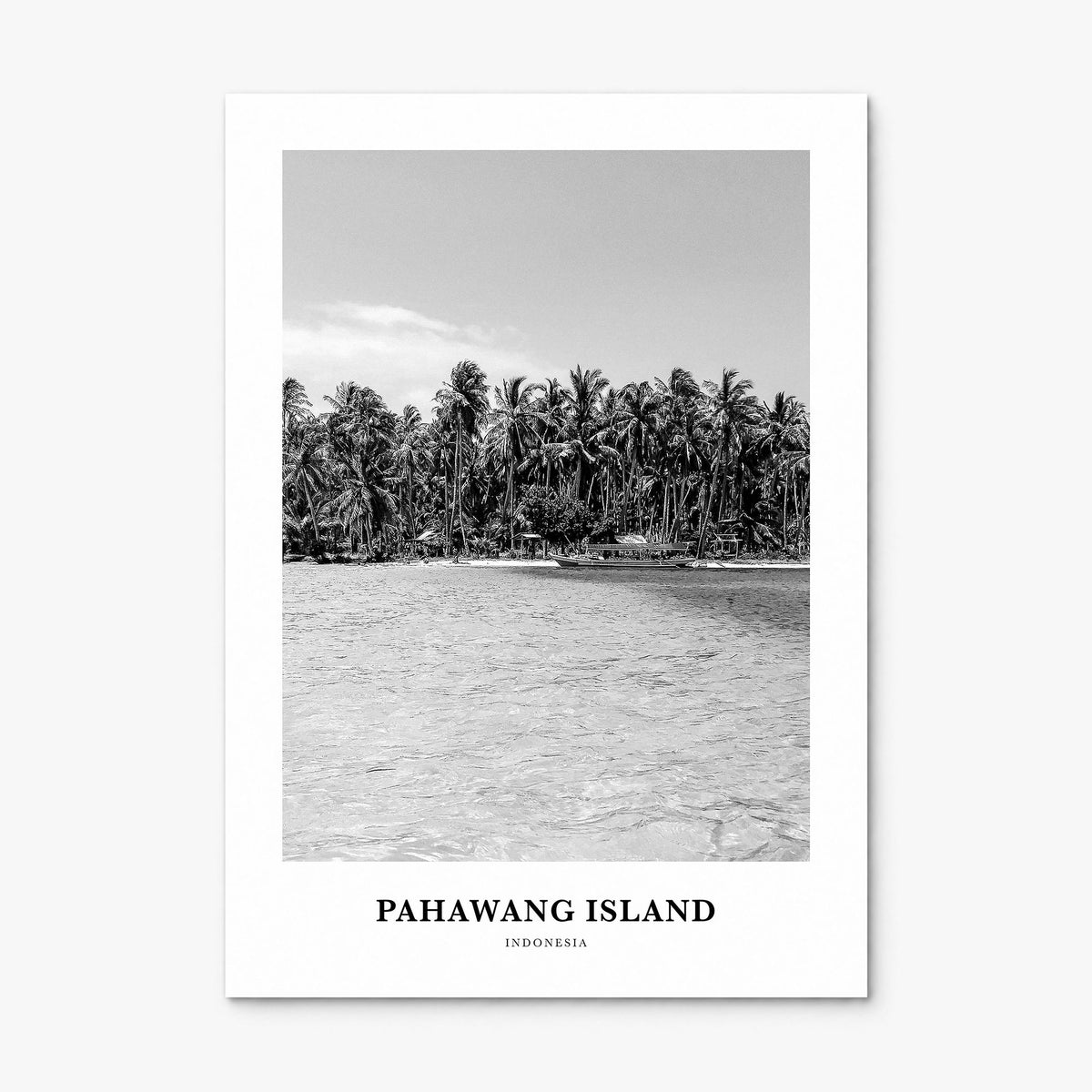 Pahawang Island Classic Poster, print only (unframed)