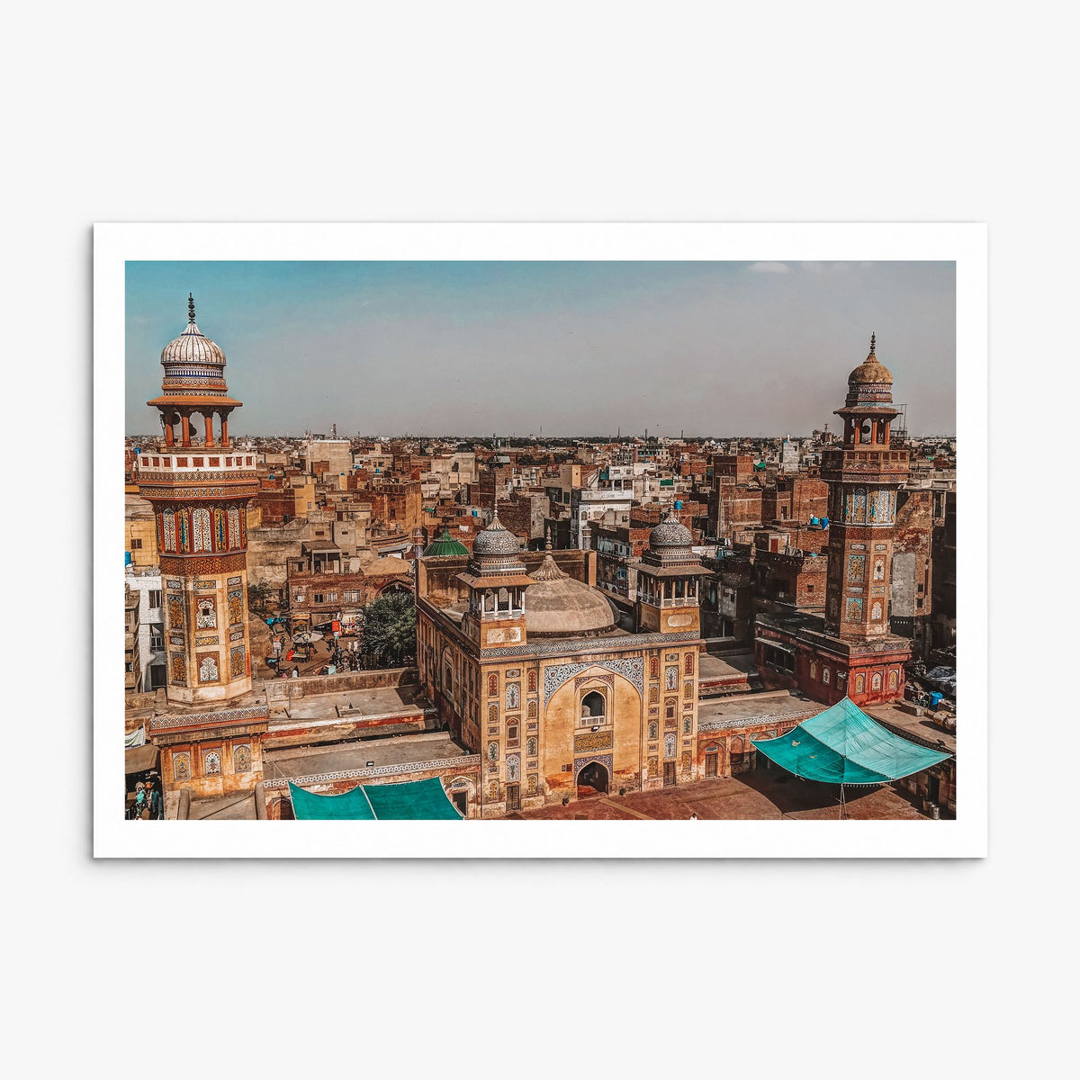 Pakistan Photo Poster, print only (unframed), white border