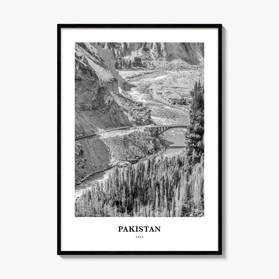 Pakistan Classic No 1 Poster, framed poster mockup