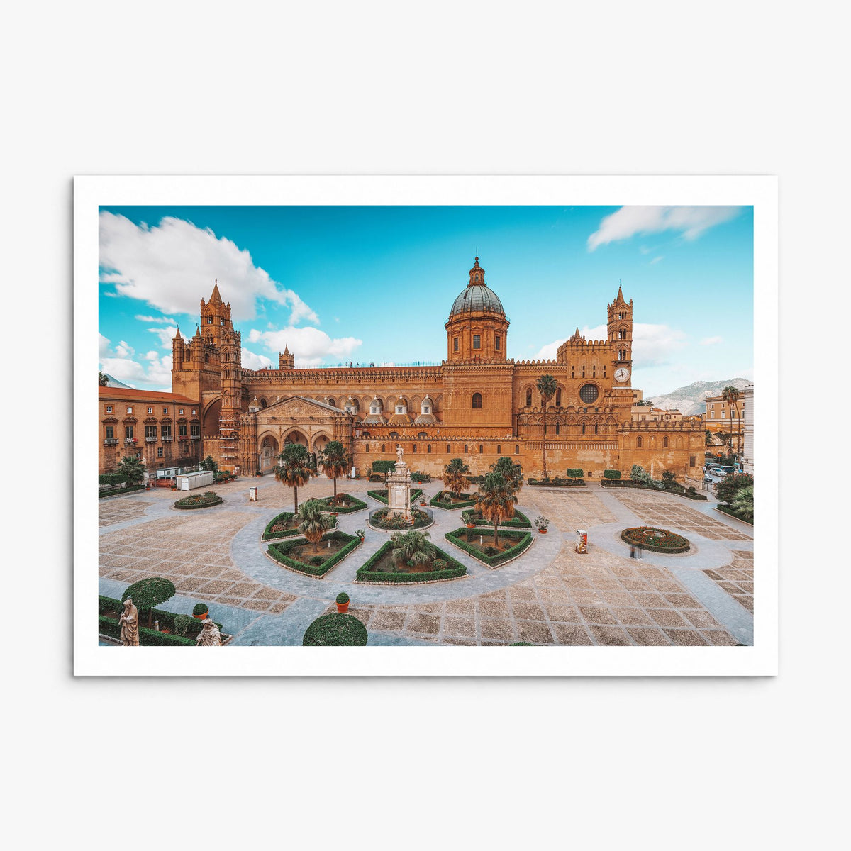 Palermo Photo Poster, print only (unframed), white border
