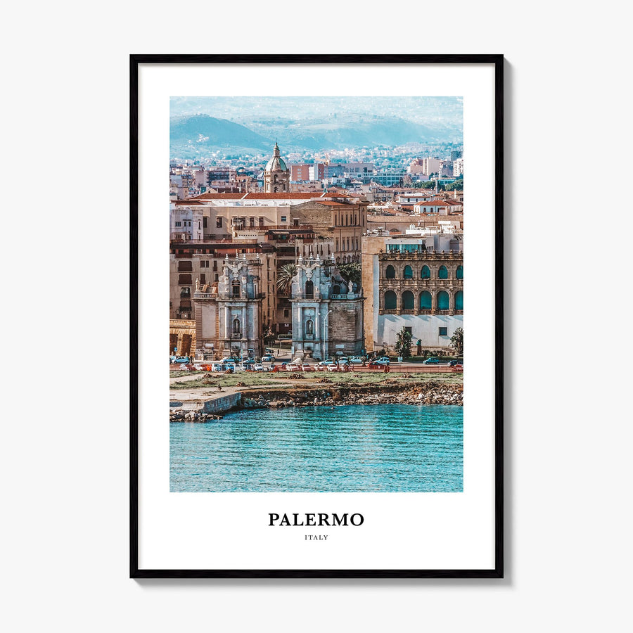 Palermo Classic Poster, framed poster mockup