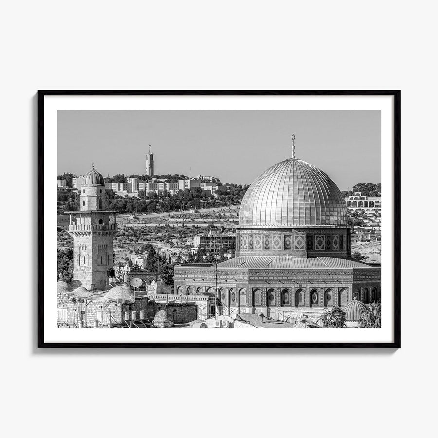 Palestine Photo Poster, framed poster mockup, white border