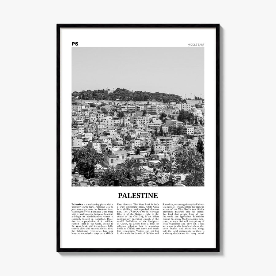 Palestine Newspaper No 1 Poster, framed poster mockup