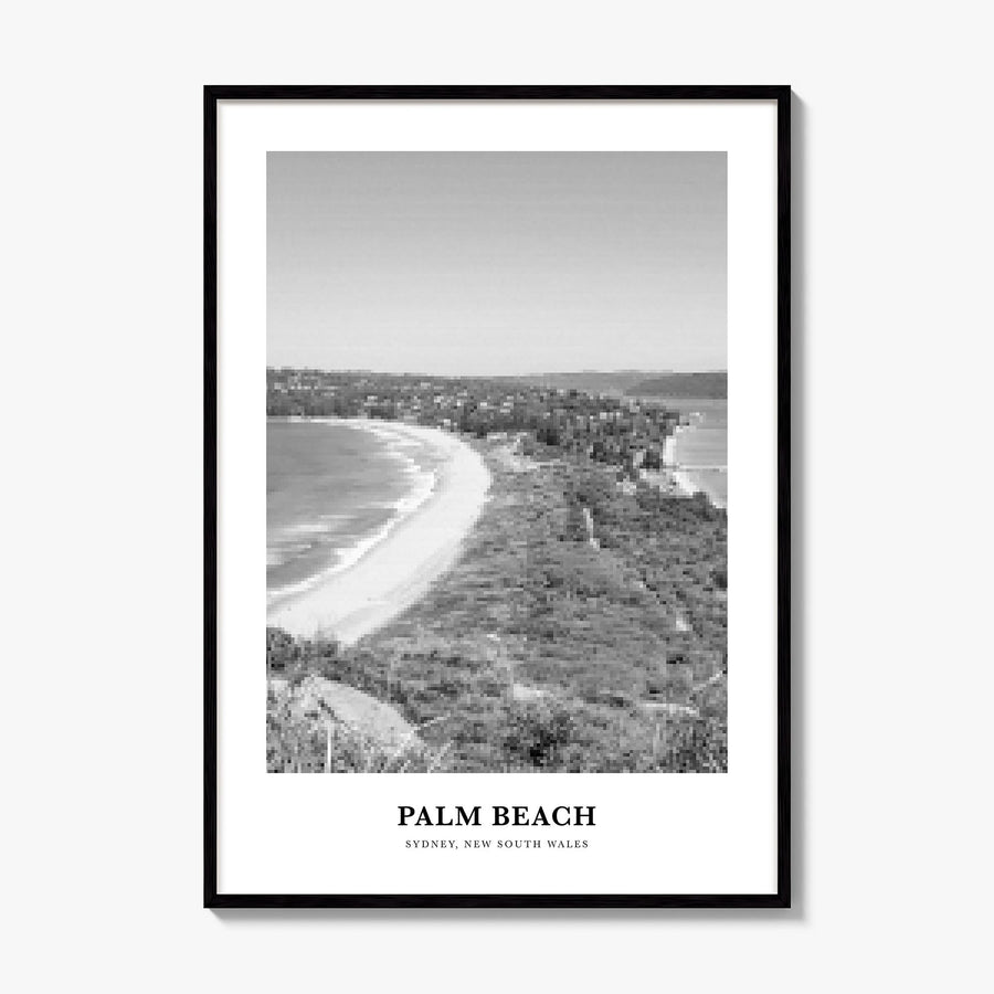 Palm Beach Classic Poster, framed poster mockup