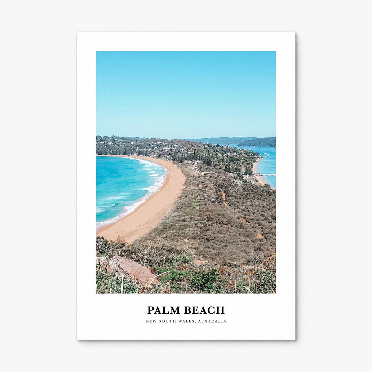 Palm Beach, New South Wales Classic Poster, print only (unframed)