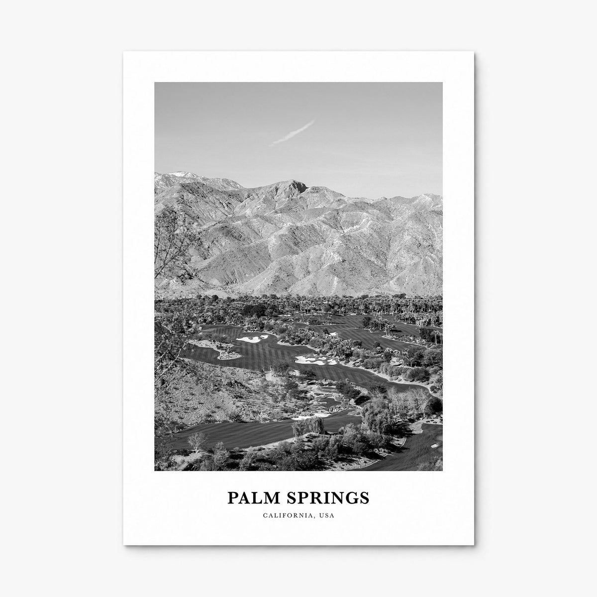Palm Springs Classic No 2 Poster, print only (unframed)