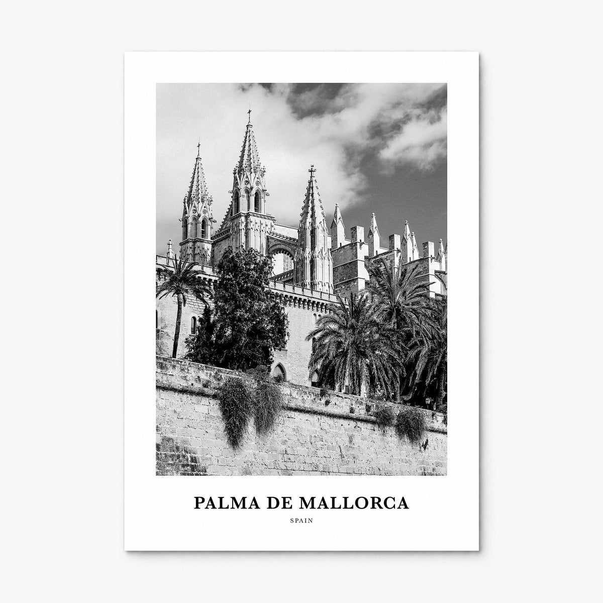 Palma de Mallorca Classic No 1 Poster, print only (unframed)