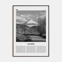 Palmer Poster None / 8x12 in Nbourhood Travel B&W Poster