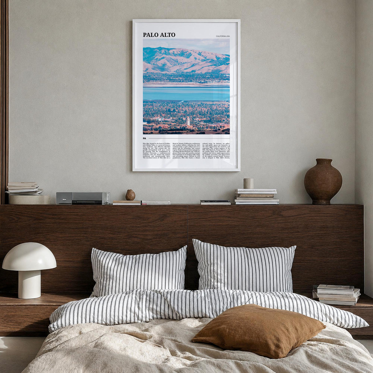 Palo Alto Travel Poster
