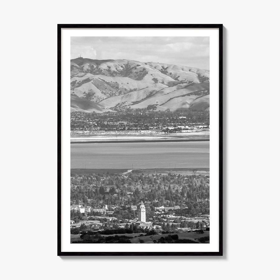 Palo Alto Photo Poster, framed poster mockup, white border