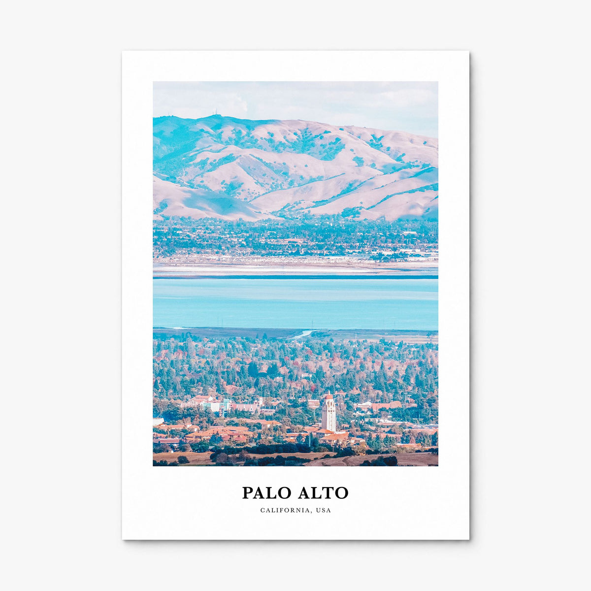 Palo Alto Classic Poster, print only (unframed)