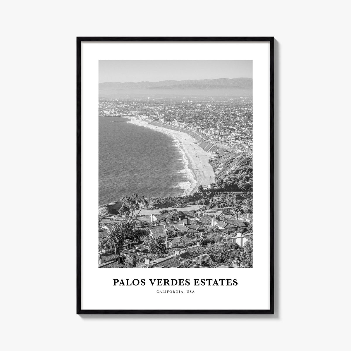 Palos Verdes Estates Classic Poster