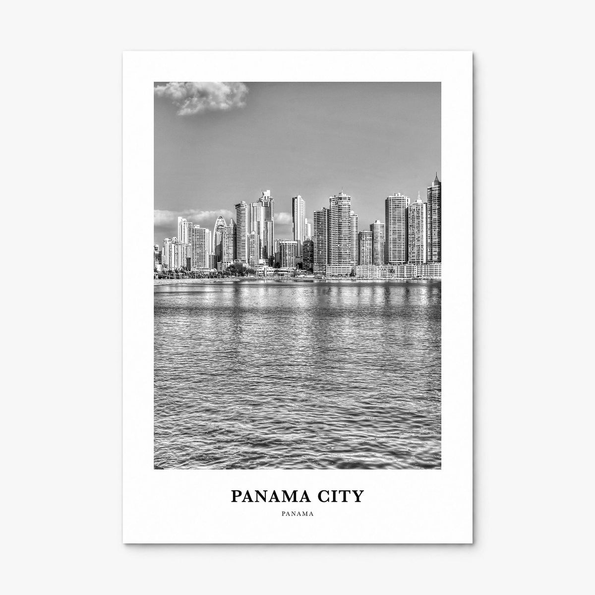 Panama City, Panama Classic No 2 Poster, print only (unframed)
